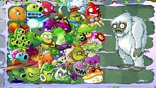 PvZ 2 All Plants Power Up Vs Treasure Yeti