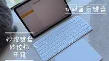 苹果妙控键盘、触控板开箱｜适配iPad的蓝牙键盘