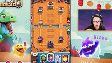 侠客｜双炮墓园升级版,能够轻松12胜吗？ ！皇室战争ClashRoyale