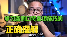 学习蓝调口琴各种技巧的正确理解方式应该是这样的！