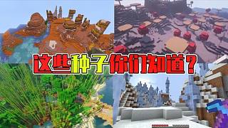 悟空說游：我的世界稀有種子排名！去過三個的都是真大佬了