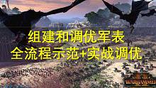 【全战战术室】战锤全战中怎样构筑和调优一套牛X的军表，全流程示范讲解，海盗 v 诺斯卡