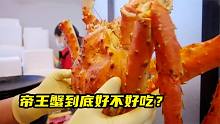 帝王蟹到底好不好吃？吃着帝王蟹，为什么会一脸生无可恋！
