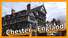 England - Chester, historical country town