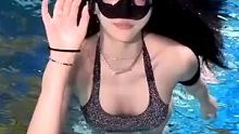 #自由潜水  #运动  #比基尼美女
