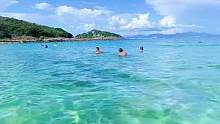 不用出国，不用签证，在广东惠州大亚湾畔#亚洲岛 就能欣赏到媲美巴厘岛的玻璃海，清澈见底超美，一定能让