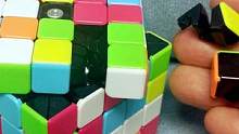 五阶魔方零部件脱落掉了，如何装回去，五阶拆卸组装视频教程