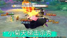 小菊天梯个人秀实录混剪：这伤害真的不弱于凯多吧！