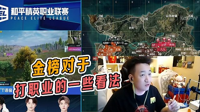 和平精英:金榜对打职业的看法,大家理性看待哦