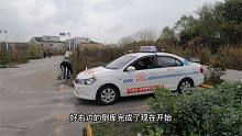 全程实拍小姐姐科目二考试前训练，这技术10号考试能一把过吗