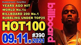【Billboard】2021年第37期美國(guó)公告牌單曲周榜Top 125