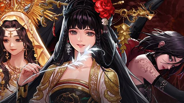女圣职者三觉站街动作,buff立绘,正式服三觉效果展示