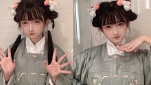 关关| 两款超可爱玉兔中秋汉服造型