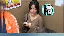 电梯测试 小姐姐尴尬的钻进了墙缝