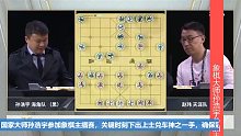 象棋主播赛，孙浩宇大师走出神之一手