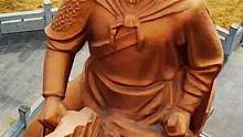 民族英雄岳飞，头戴战盔、身披盔甲、脚蹬马靴，他在想什么#遇见最美安阳2021 #最美县城汤阴