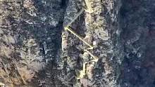 太行山隐藏一天天梯，千米之上真的太可怕了，你敢挑战吗#遇见最美安阳2021 #大山深处自然美