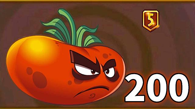 pvz2植物测评 终极番茄值得升5阶吗?