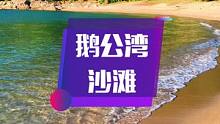 去不了马尔代夫，就来深圳鹅公湾看海吧！绝美沙滩，碧海蓝天，适合露营野炊。#带你去看海  #泡茶哥户外