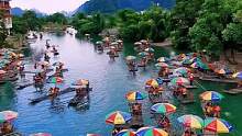 #五一去哪嗨 让大家感受一下五一的气氛！#遇龙河竹筏 #这个视频有点料 #这凯是桂林 #上热门 #遇