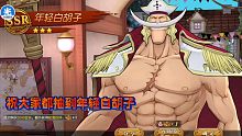 航海王燃烧意志年轻白胡子抽卡视频