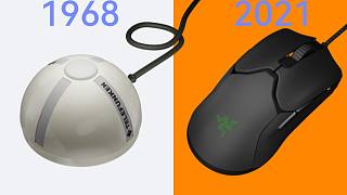 以前的鼠标长这样？1968-2021年电脑鼠标发展史