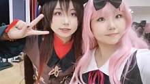 #是时候放大招了 #cos #藤原千花 #原神胡桃 @江兮兮ww 第一次社团审核结束！一起可可爱爱！