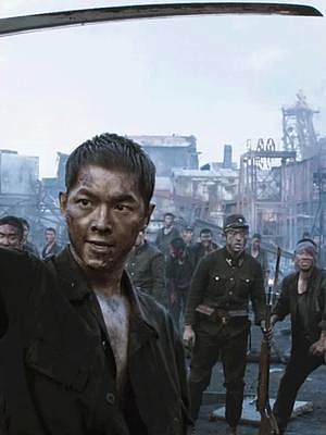 上千难民被活埋，宋仲基带头奋战到底，韩国电影#军舰岛 #宋仲基