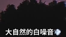 
你听，最后的呜湖，是什么小动物的声音？下雨天总能听到。 #果汁助眠 #夜空
