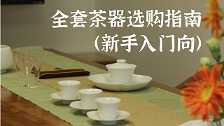 【茶圈小白系列7】如何挑选你的第一套茶具，超全保姆级选购建议（无广）