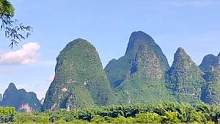 广西十万大山在那，在桂林阳朔！桂林的喀斯特地貌，一座座山连山！#风景 #旅行推荐官 #旅行 #治愈系
