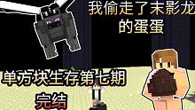 我偷走了末影龙的蛋蛋？ 单方块生存 第七期 完结
