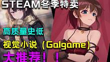 【Steam冬季特卖游戏推荐 | 视觉小说galgame】超高好评冬促史低视觉小说推荐！该来看看美少