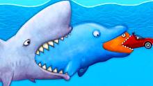 美味深蓝 第12集 小金鱼掉进大海，被一只海豹追着跑！