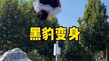 瓦坎达Forever，黑豹永远的王#黑豹变身 #跑酷