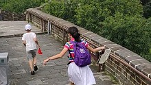 小安小森北京之旅之快乐爬长城