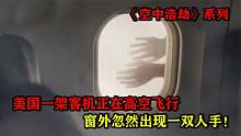 美国客机平稳飞行，窗外却惊现人类手臂，女机长机制化解！纪录片