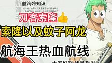 航海王热血航线 玩索隆真不戳