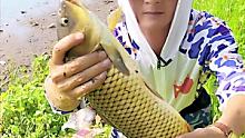 蟠龙湖鲤鱼狂口，一晚的鱼货，真过瘾！ #钓鱼 #百万垂钓大作战 #钓鱼人