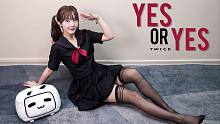 【懵小巧】jk制服双马尾带你一起 yes or yes