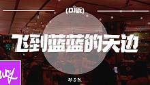 邵子陈 - 飞到蓝蓝的天边 (DJ版)【動態歌詞/pīn yīn gē cí】