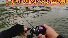 一条冰丝仿真虾，就能破解激活鱼的味蕾，中鱼全过程来了#中鱼全过程  #挑战米级白条  #假饵钓真鱼