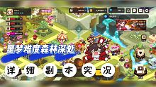 坎公骑冠剑：噩梦难度森林深处，详细副本实况！