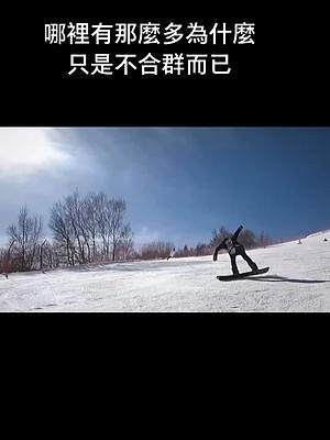 沒(méi)那么多為什么#滑雪 #單板滑雪 #全民冰雪季 #刻滑 #技術(shù)滑行 #22kh