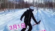 3月初，还能滑个野雪小树林，真香呀。#phenix #滑向2022倒计时 #极致新春 #滑雪