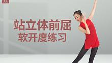【舞蹈干货铺】软开度练习之《站立体前屈》-【单色舞蹈】(长沙)中国舞