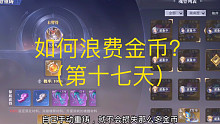 首充号100万升到200万战力，如何浪费金币（第十七天）