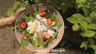 [中字]HANHANHADA｜我的小森林｜用菜园蔬菜做沙拉