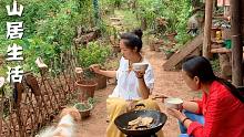 回归乡村，粗茶淡饭也开心，外面的世界很精彩也很无奈