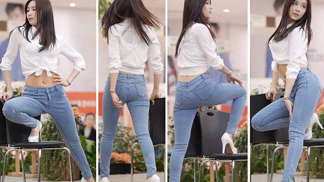 【4k】韩国女团饭拍【fiestar】 【林敏智】 紧身牛仔裤性感热舞现场